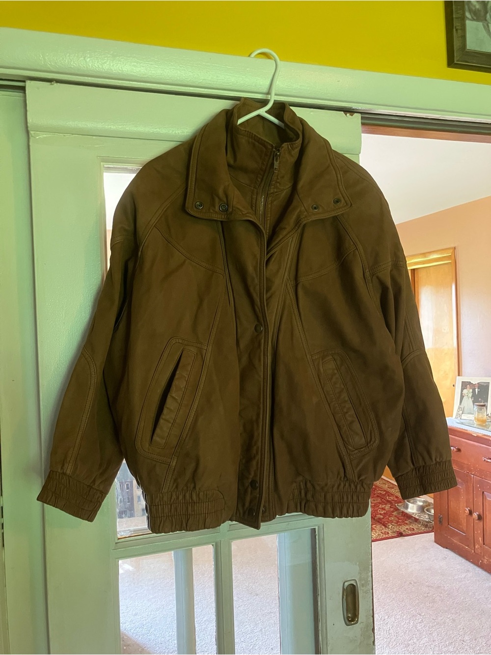 Wilson Brown Men's Bomber Jacket